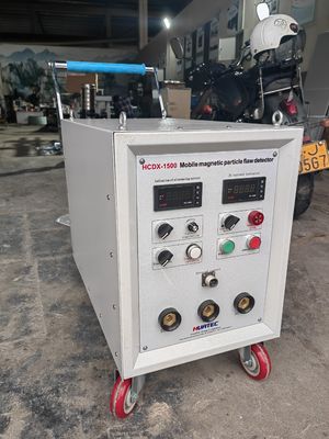 HCDX-1500 Detector de falhas de partículas magnéticas AC/HWDC Máquina de ensaio de magnetização NDT portátil
