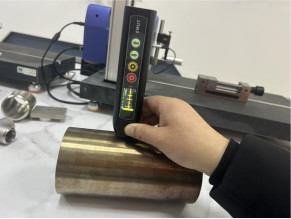 TG-17 A Scan Colorido LCD EMAT Tipo caneta Ultra Pequeno medidor de espessura eletromagnética ultra-sônica