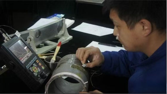 FD-GT-1010 Detector de Falhas Ultrassônicas Drive de Ondas Quadradas TFT de 5,7 polegadas para Inspeção Ferroviária de Navios a Pressão