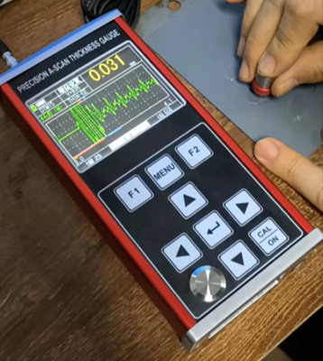 TG-6200 Display numérico portátil A/B, escaneamento não metálico, medidor de espessura de revestimento por ultra-som