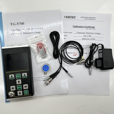 Tg-5700 Medidor de espessura ultrasônico digital de alta precisão portátil com digitalização A / B