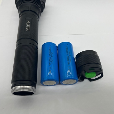 Bateria recarregável > 200000uw/cm2