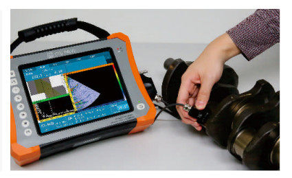 Detector de falhas de matriz em fases HPA-620 32 128PR com 800% de altura do ecrã A-scan