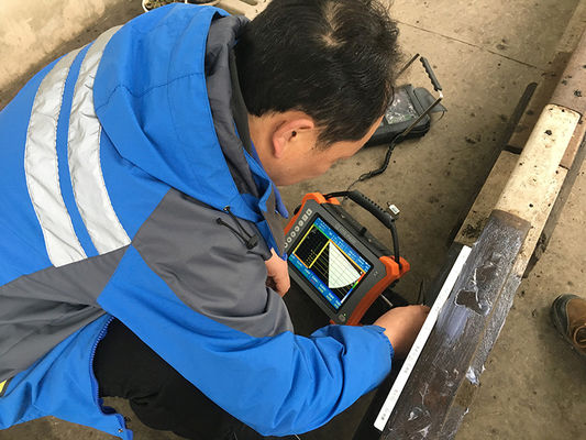 HPA-620 32:128PR Detector de falhas de matriz em fase integrado PA UT TOFD Tela sensível ao toque de varredura simultânea IP65 Máquina de teste NDT de solda industrial