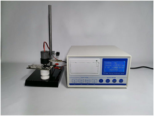 HUATEC TG-100E Coulometric Thickness Tester Metal Coating Thickness Gauge Electrolytic Thickness Gauge Impressora incorporada