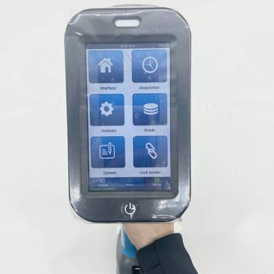 Espectrômetro de fluorescência de raios-X HXRF-140JP Leitura direta e Modo de detecção de elementos PMI Faixa de Ti com alça do analisador XRF