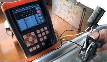 Detector de falhas ultra-sônico de ensaio de espessura do modo FD630 TOFD