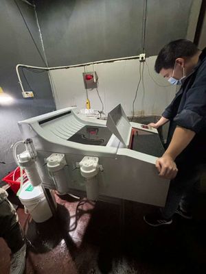 HDL-430D Processador de filme automático de mesa Máquina de processamento de filme de raios-X NDT de velocidade e temperatura ajustáveis