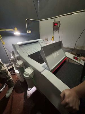 Processador industrial de filme de raio x HDL-430D, controle automático de temperatura, equipamento de desenvolvimento e secagem de filme radiográfico ndt