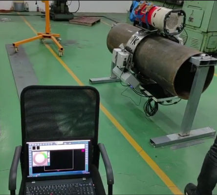 Sistema de comunicação sem fio de banda dupla 5G para o rastreador de parede externa do oleoduto HXPC-200A a 100 metros de distância de controle