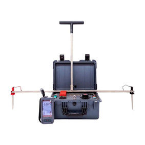 Detector de Fugas em Geomembranas HDPE de Aterro Sanitário Avançado HD-109, Método de Eletrodo Duplo, Faixa de Tensão de Medição ±200VCC