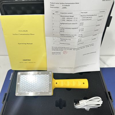 FJ-CoMo50 Detector industrial de radiação α/β Medidor recarregável de contaminação superficial para ambiente nuclear
