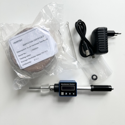 Testador de dureza Leeb portátil RHL-110DL com visor OLED e USB