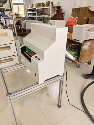 Secador Industrial de Filme HDL-380 com 8 Canais de Fluxo de Ar Secagem de Alta Eficiência