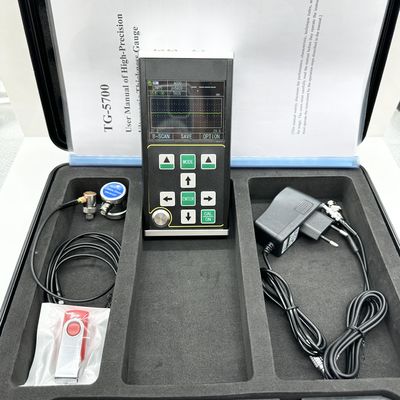 Novo tipo com escaneamento A/B Medidor de espessura ultra-sônico digital de alta precisão portátil