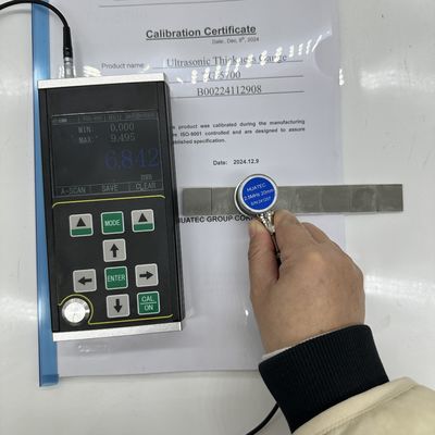 Novo tipo com escaneamento A/B Medidor de espessura ultra-sônico digital de alta precisão portátil