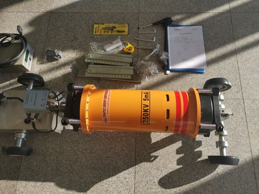 HXPC-100B1X Roteador de tubulação de raios X 150-250kV Máquina de rastreamento de inspeção de solda de tubulação