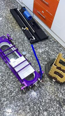 Sistema de Detecção de Vazamento em Solda em Caixa a Vácuo HV1800F-LED para Fundo de Tanque e Vasos de Pressão