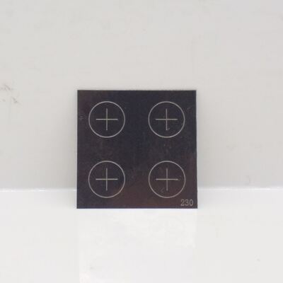 Teste de sensibilidade padrão Qqi Teste de inspecção de partículas magnéticas Shim