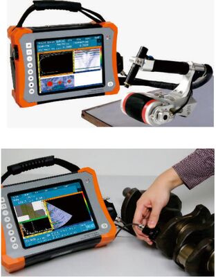 HPA-620 32:128PR Detector de falhas de matriz em fase integrado PA UT TOFD Tela sensível ao toque de varredura simultânea IP65 Máquina de teste NDT de solda industrial