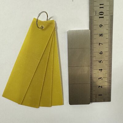 Blocos de Calibração de Instrumentos END Detector de Defeitos por Correntes Parasitas