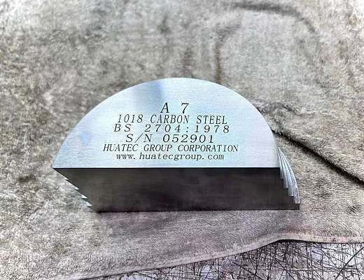 Bloco de calibração por ultra-som A7