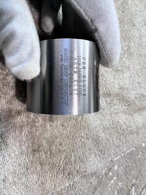 Conjunto de 8 Blocos de Furo de Fundo Chato com Amplitude de Área