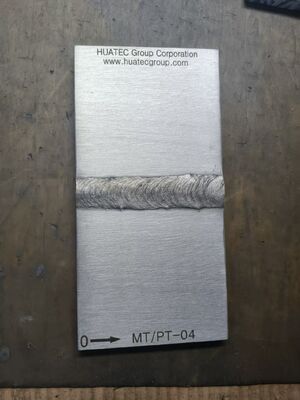 Kit de Teste Padrão de Partículas Magnéticas/Penetrante por Tintas com 25 Defeitos MT/PT