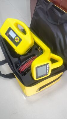 Detector de tubulações subterrâneas HD-18A com precisão de medição de profundidade de ± 5% e alcance de 6 metros e forte capacidade antiinterferência
