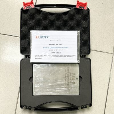 PSM-5 Comparação de penetração Bloco de ensaio de penetração fluorescente para verificação da sensibilidade do penetrante