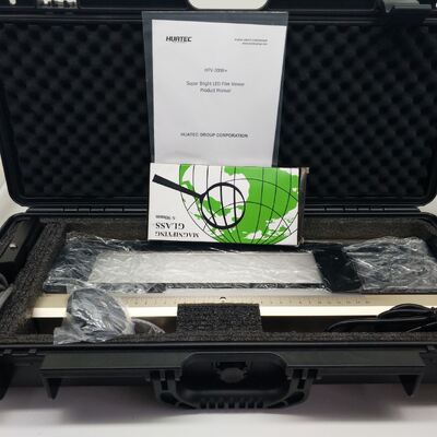 Fonte de luz LED Alto brilho Luz uniforme Ajuste de brilho Visor de filme