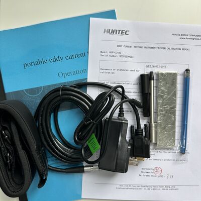 Tela Tátil Digital Inteligente Multicanal Portátil Multifuncional para Teste de Correntes Parasitas