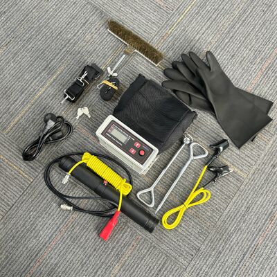 Porosidade em linha 5w dos testes de HD-120M DC High Voltage Holiday