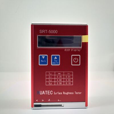 Medidor de rugosidade de superfície com interface USB e aparência de alumínio