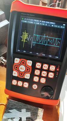 HFD-810 Testador Ultrassônico de Adesão IP65 de Alta Precisão com Imagem B-scan e Relatório PDF Bluetooth