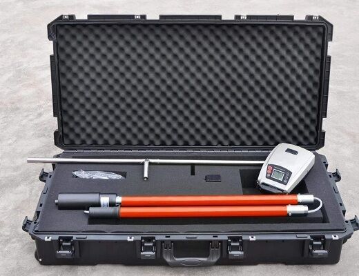 Equipamento de detecção de fugas de geomembrana