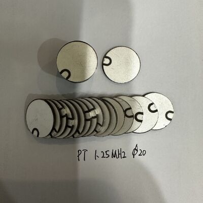 Wafer de cristal único composto cerâmico piezoelétrico para transdutor de ultra-som de alta frequência