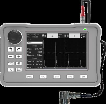 Detector de defeitos metálicos portátil FD-500mini com função DAC/AVG para NDT industrial