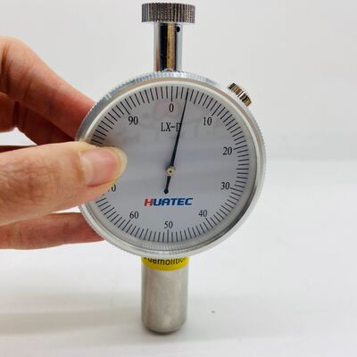 LX-D Teste de dureza durômetro de costa digital de alta resolução para borracha dura e vidro