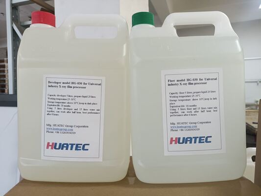 HUATEC Industrial X-ray Film D5 & D7 Desenvolvedor e Fixador