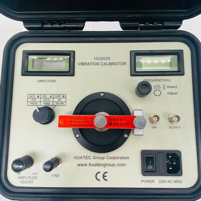 Calibrador de vibração digital Tester Tester de vibração Calibração Calibrador de vibração