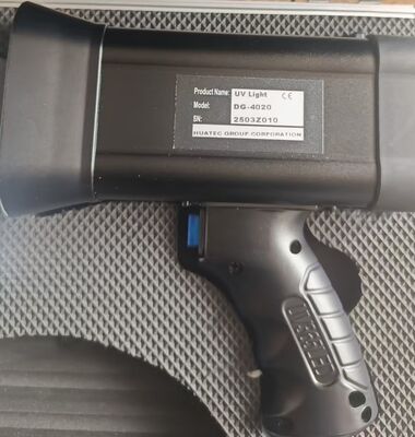 Lâmpada LED-UV portátil com bateria dupla AC direta e DC