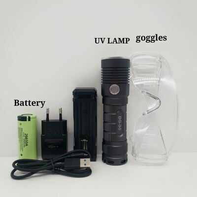 Lanterna LED UV Luz Ultravioleta Lanterna LED Horas de Trabalho Longas e Qualidade Estável