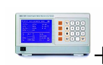 HEC-106 Instrumento inteligente de medição da resistência à condutividade da folha de metal