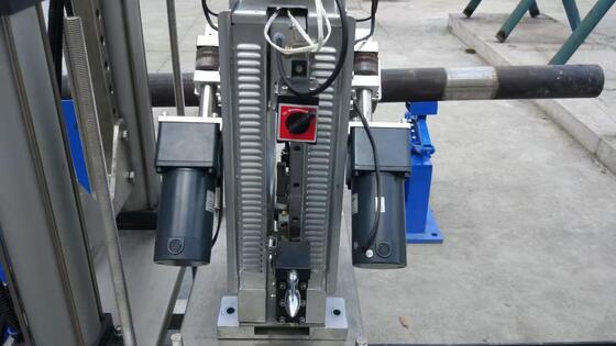 Máquina de testes portátil de tubo de perfuração mfl hmtd, equipamento de inspeção de defeitos de tubo de perfuração para campo petrolífero no local