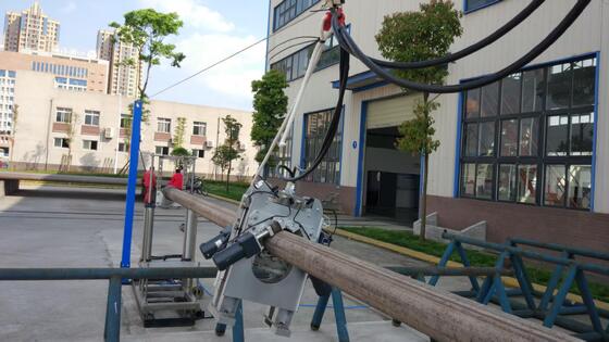 Equipamento móvel HMTD da detecção do escapamento do fluxo magnético da tubulação de broca com estrutura compacta e velocidade rápida da detecção