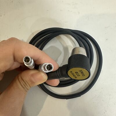 Alta Performance N05 90 Graus Ultrassonic Probe 5MHz 10mm Substituição Transdutor para medidor de espessura