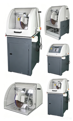 HC-350A grande cortador metalográfico vertical roda de moagem de laboratório máquina de corte de amostras de metais não metálicos