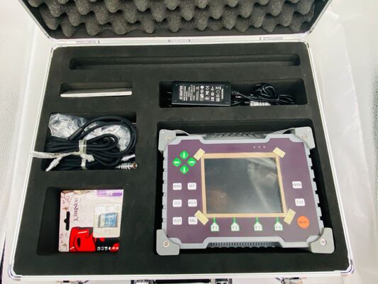 HEF-2D High Precision Eddy Current Flaw Detector Dual Frequency 5.7 Inch Color LCD Industrial Metal Defect Detector 50Hz-10MHz Metal NDT Testing Equipment