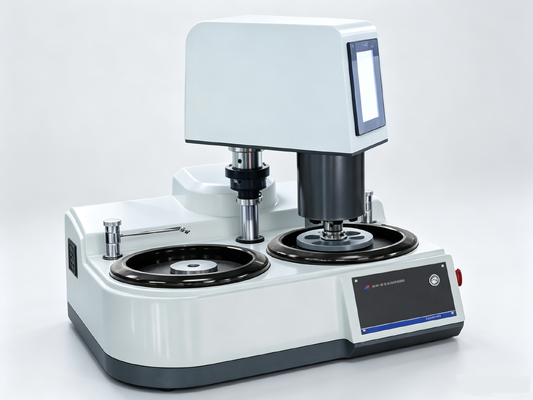 HPA-2000S Máquina de polir de moagem metalográfica totalmente automática Dual Disc Multi-point & Center Pressure PLC Touch Screen Polisher de amostra de metal